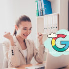 Women at Google computer